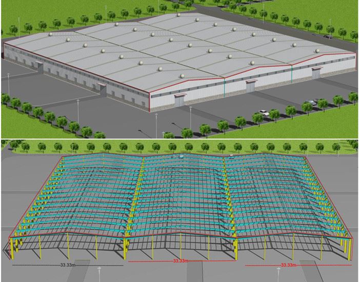 Industrial Warehouse Building